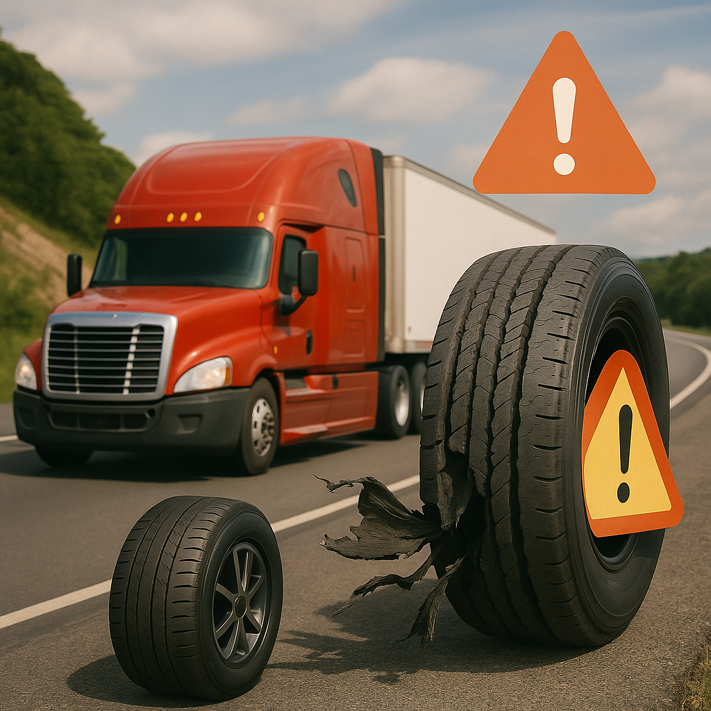 El costo oculto de las llantas baratas en flotas de transporte