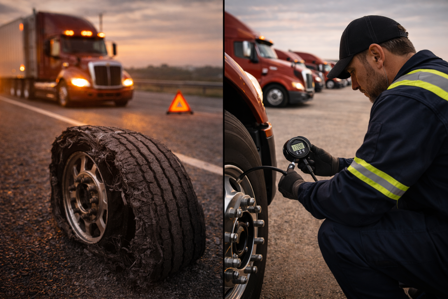 Gestión tradicional vs gestión inteligente de llantas: diferencias que impactan tu margen