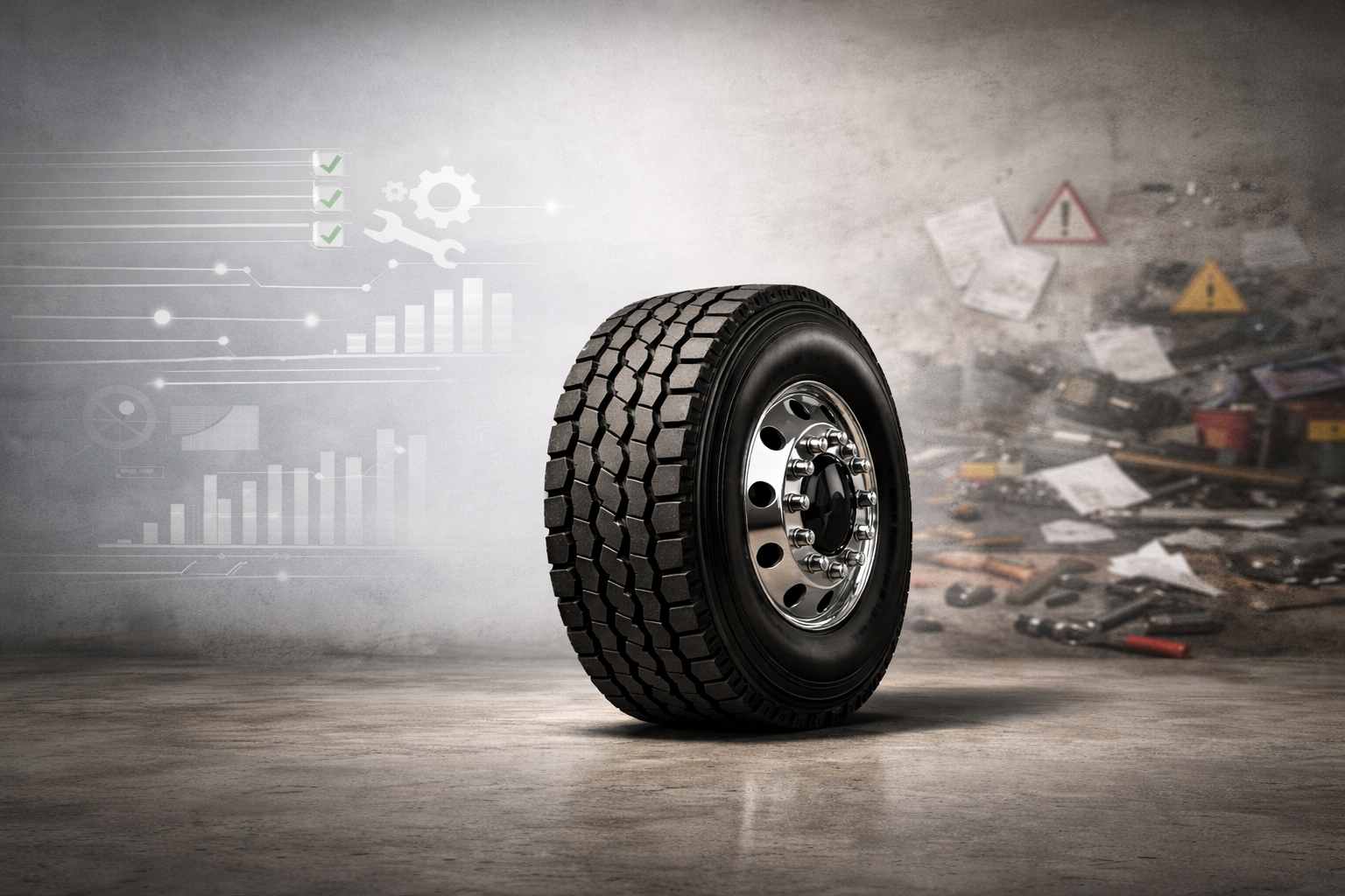 Cuando nadie es responsable de las llantas, el costo se multiplica