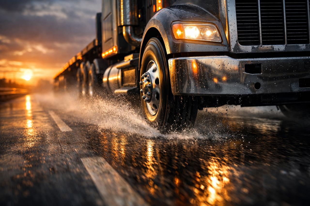 Cómo reducir accidentes en flotas de transporte a través de la gestión inteligente de llantas